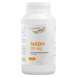 Vitaworld Nadh 20 mg magensaftresistente Kapseln, 60 St> Nadh