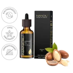 Nanoil Arganöl für Körper, Gesicht und Haar, 50 ml