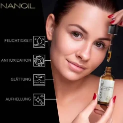 Everett Cosmetics Nanoil Gesichtsserum mit Hyaluronsäure, 50 ml> Serum & Kur