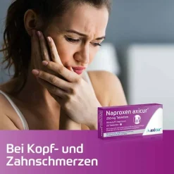 Naproxen axicur® 250 mg Tabletten, 30 St