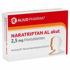 NARATRIPTAN AL akut 2,5 mg Filmtabletten, 2 St