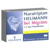 Heumann Naratriptan bei Migräne 2,5 mg Filmtabletten, 2 St> Migräne Tabletten