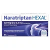 Hexal Naratriptan bei Migräne 2,5 mg Filmtabletten, 2 St> Migräne Tabletten