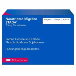 Naratriptan Migräne STADA® 2,5 mg Filmtabletten, 2 St