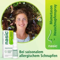 Nasic Mometason Heuschnupfenspray, 18 g> Nasenspray Allergie|Mometason Nasenspray