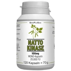 Sinoplasan Nattokinase 100 mg Mono 20.000 FU Kapseln, 120 St> Enzyme