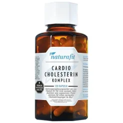 Naturafit Cardio Cholesterin Komplex Kapseln, 120 St> Cholesterin