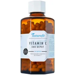 Naturafit Vitamin C 500 Depot Kapseln, 240 St