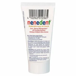 Nenedent Kinderzahncreme mit F, 50 ml>Kinder Zahnpflege|Für Kinder & Babys