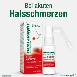 Neo Angin neo-angin Benzydamin Spray gegen akute Halsschmerzen, 30 ml><noscript><img width=