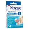 Nexcare Aqua Clear waterproof assortiert 3 Größen, 14 St> Wundpflaster