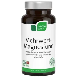 Nicapur Mehrwert-Magnesium Kapseln, 60 St