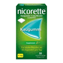 nicorette® Kaugummi freshmint, 4 mg Nikotin, 30 St