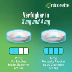 Nicorette freshmint 2 mg Lutschtabletten gepresst, 80 St