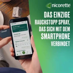 Nicorette Fruit & Mint Spray 1 mg / Sprühstoß Nfc, 1 St