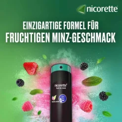 Nicorette Fruit & Mint Spray 1 mg / Sprühstoß Nfc, 2 St><noscript><img width=