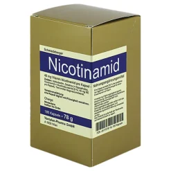 Nicotinamid Kapseln, 180 St> Vitamin B3 (Niacin)