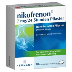 Nikofrenon 7 mg/24 Stunden Pflaster, 28 St> Nikotinpflaster