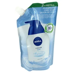 NIVEA Flüssigseife Creme Soft Nachfüllbeutel, 500 ml