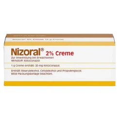 Nizoral ® 2 % Creme, 15 g> Hautpilz Creme|Fußpilz Creme