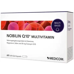 Nobilin Q10 Multivitamin Kapseln, 60 St> Coenzym Q10
