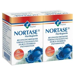 Nortase Kapseln vegetarische Verdauungsenzyme, 200 St> Verdauung