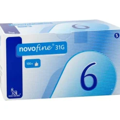 Novofine 6 mm Kanülen 31 G Cpc, 100 St
