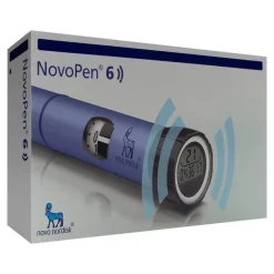 Novopen 6 Injektionsgerät blau, 1 St> Insulinpens