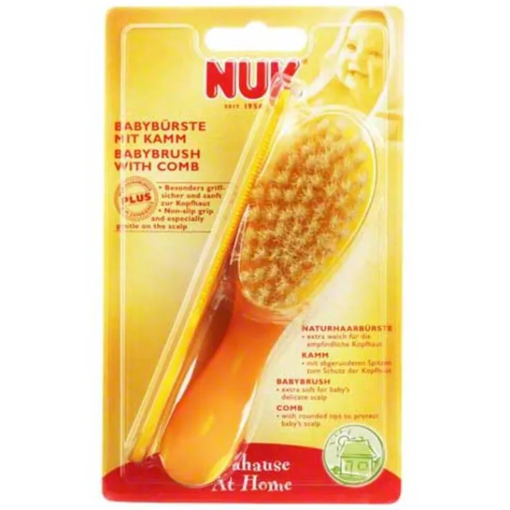NUK Babybürste mit Kamm, 1 St