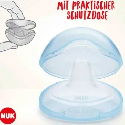 Nuk Brusthütchen Größe L, 2 St> Brusthütchen