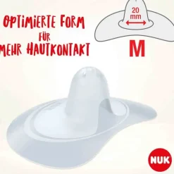 NUK Brusthütchen Größe M, 2 St><noscript><img width=