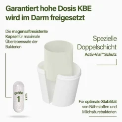 Nupure probaflor Mikrobiotika magensaftresistent Kapseln, 90 St