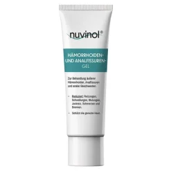 Nuvinol Hämorrhoiden-Gel und Analfissuren-Gel, 40 ml> Für Unterwegs|Hämorrhoiden Salbe