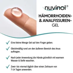 Nuvinol Hämorrhoiden-Gel und Analfissuren-Gel, 40 ml><noscript><img width=