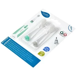 Nuvita Ersatzbürstenköpfe Sonic Clean & Care Größe M, 2 St>Kinder Zahnpflege|Zahnbürsten