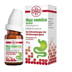 DHU Nux vomica D6 Globuli bei Erkrankung der Verdauungsorgane, 10 g> N|N