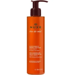 Nuxe Reve de Miel Gel Nettoyant et Demaquillant, 200 ml