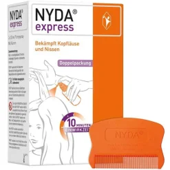 Nyda express Pumplösung, 2X50 ml>Kinder Läusemittel|Läuseshampoo