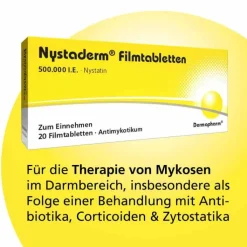 Nystaderm Filmtabletten, 20 St