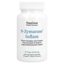 N-Zymarase Inflam Enzym-Komplex + Rutin Kapseln, 60 St> Enzyme
