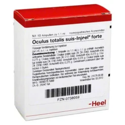 Oculus totalis suis Injeel forte Ampullen, 10 St