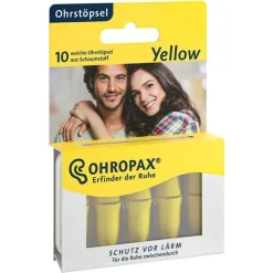 Ohropax Yellow Schaumstoff-Stöpsel, 10 St