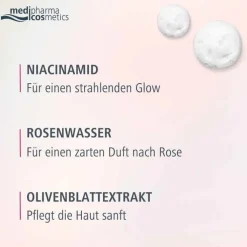 Oliven Reinigungsmousse Rose, 150 ml