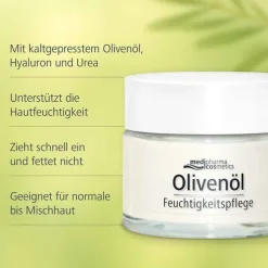 Olivenöl Feuchtigkeitspflege Creme, 50 ml