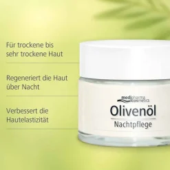 Olivenöl Nachtpflege Creme, 50 ml