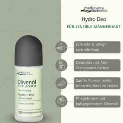 Olivenöl Per Uomo Hydro Deo, 50 ml