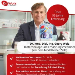 Dr. Wolz Omega 3 Fettsäuren 500 mg / 60% Kapseln, 60 St><noscript><img width=