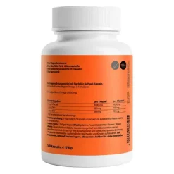 Omega-3 1000 mg Seefischöl Softgelkapseln hochdo., 140 St