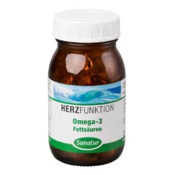 Sanatur Omega-3 Fettsäuren Fischöl Kapseln, 120 St> Omega 3 Kapseln