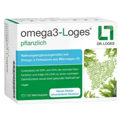 OMEGA3-Loges pflanzlich Kapseln, 120 St